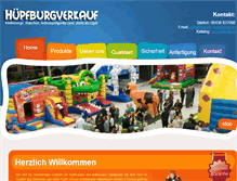 Tablet Screenshot of kaufen-huepfburg.de